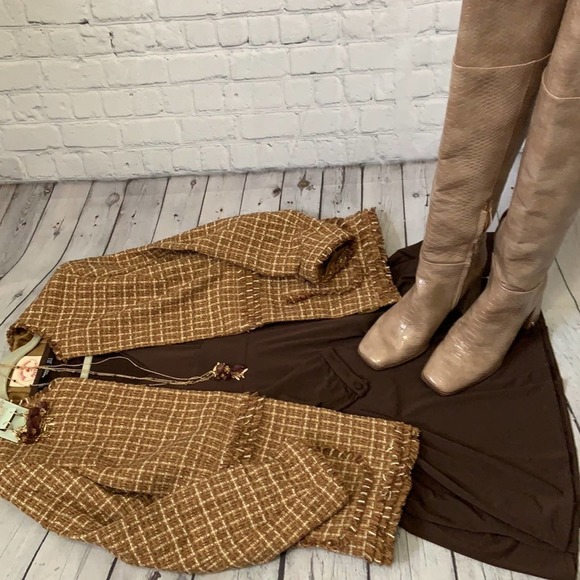 NWT MANGO FLARED SKIRT DRESS Various sizes. Small/4. Medium/6 - Picture 3 of 11